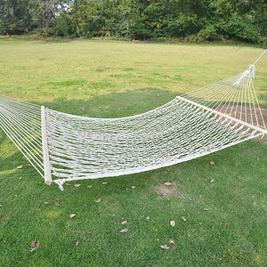 4m Traditional Cotton Rope Hammock with Hanging Hardware