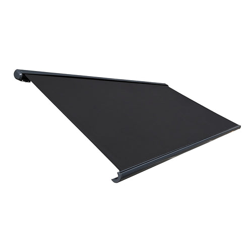 Motorised Folding Arm Awning 5x3m | Full Cassette Black