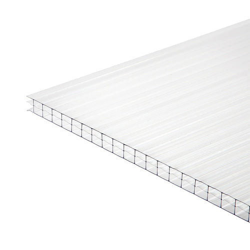0.8mm Polycarbonate Corrugated Roofing Sheets 836x2000mm 10pk – UV-Resistant Clear Panels for Durable Coverage