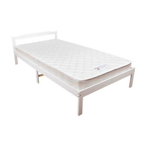 Natural Wooden Bed Frame Home Furniture - King Single