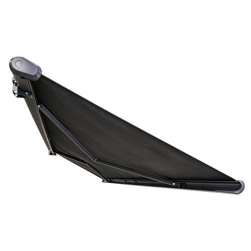 Motorised Folding Arm Awning 5x3m | Full Cassette Black