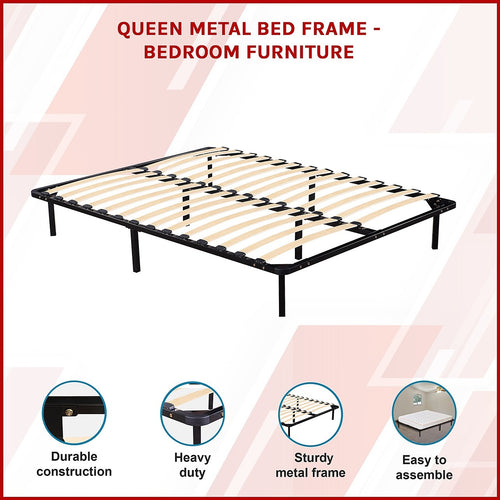 Queen Metal Bed Frame