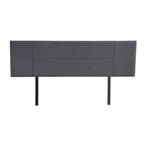 King Grey Linen Fabric Bed Headboard Bedhead