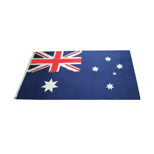 Australian Flag Heavy Duty Woven Spun Poly Australia Flag Metal Clips