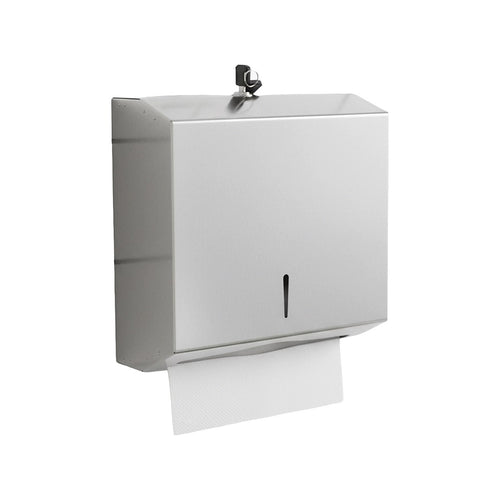 304 Stainless Steel Wall Mounted Paper Towel Dispenser Holder for Bathroom & Kitchen