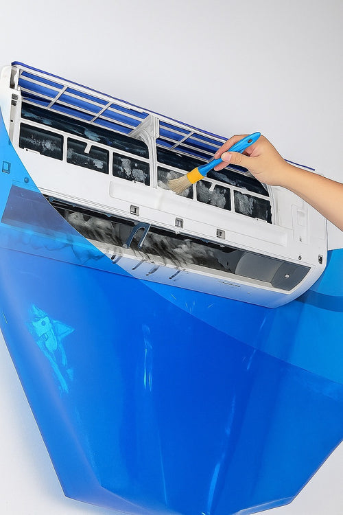 Waterproof AC Cleaning Cover Bag Kit – Leakproof Wash Bag for Wall Units