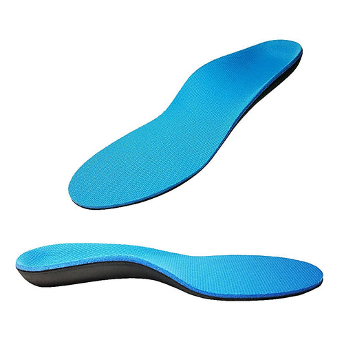 Full Length Flat Foot Support Insoles with Medium Arch Support
