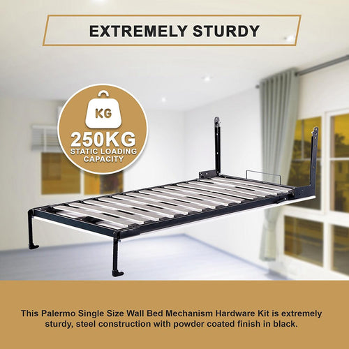 Palermo Single Size Wall Bed Mechanism Hardware Kit Diamond Edition