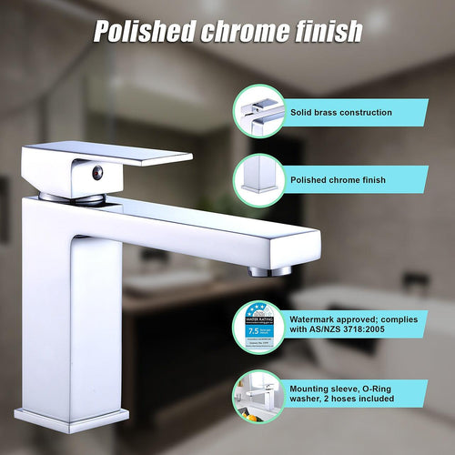 Basin Mixer Tap Faucet -Kitchen Laundry Bathroom Sink