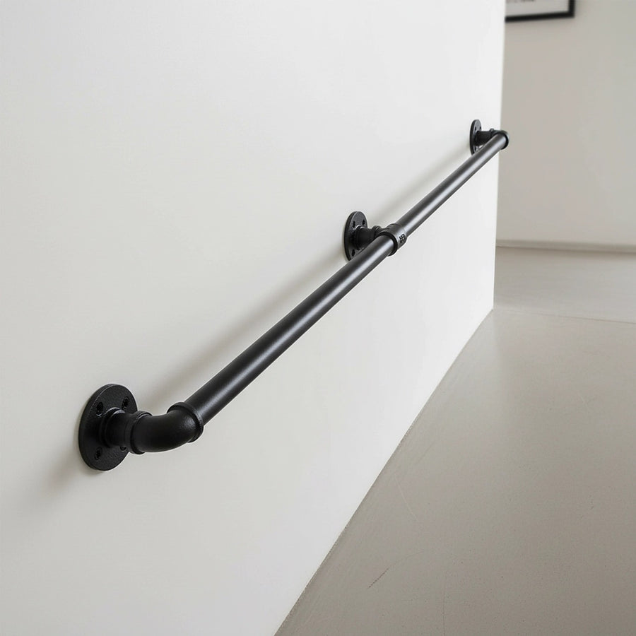 2m Handrail Stair Rail Grab Balustrade Staircase Banister with Installation Kit