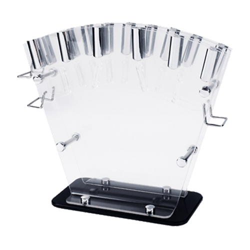 Kitchen 17 Pc Knife Set w/ Block & Sharpener Chef Bread Steak Knives