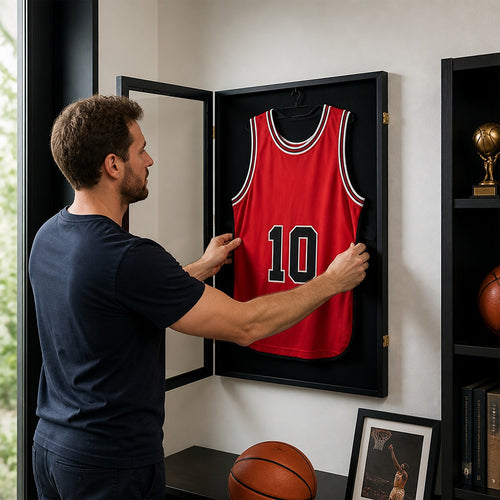 Jersey Display Case - Lockable 590 × 790mm Frame