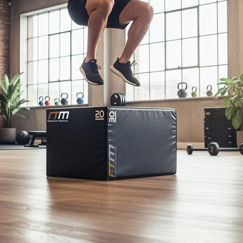 30KG 3-in-1 Foam Plyometric Jump Box – Plyo Games Training Equipment