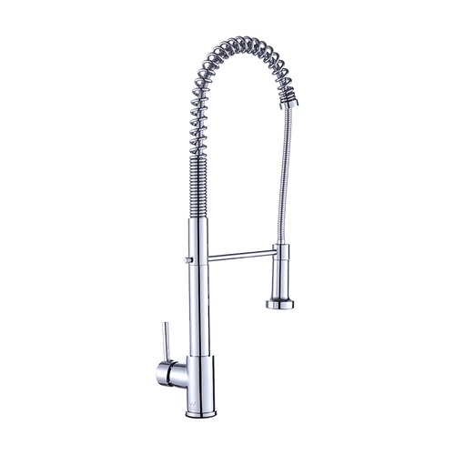 Basin Mixer Pull-Out Kitchen Tap Faucet Laundry Sink in Chrome