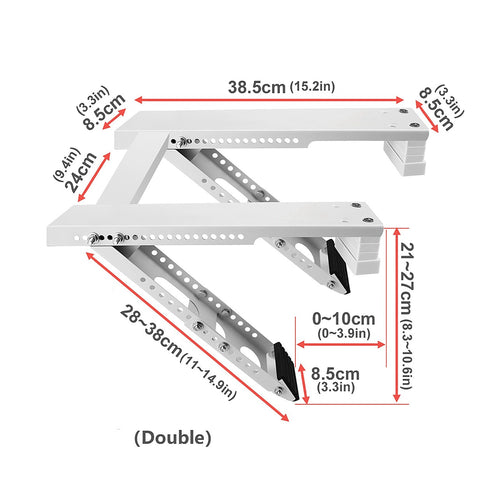 Heavy Duty Air Conditioner Bracket – Outdoor & Window AC Unit Mount Support