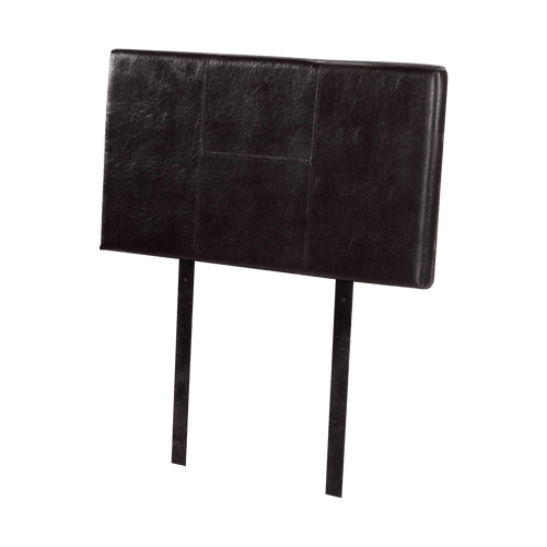Single Brown PU Leather Bed Headboard Bedhead