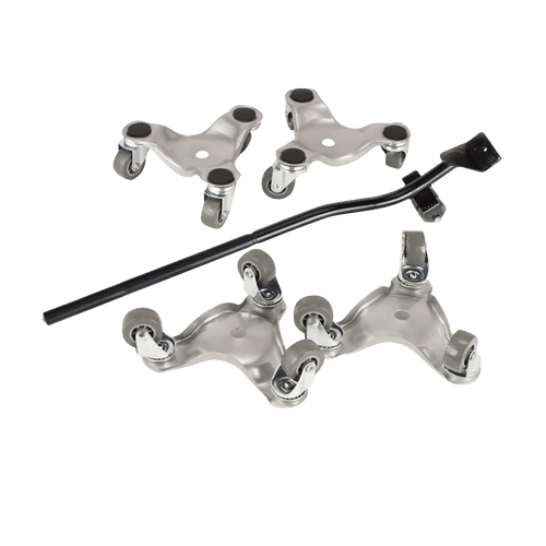 4 X All-purpose Dolly Metal Heavy Duty Furniture Mover Slider Set 