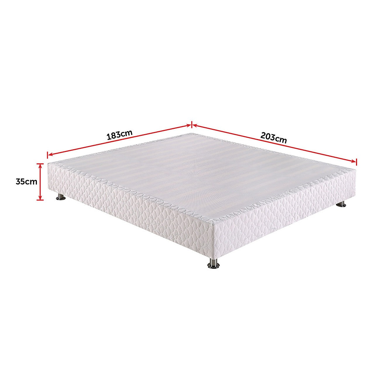 King Bed Ensemble Frame Base Home Improvement Furniture DIY
