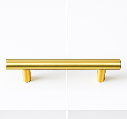 Queen DIY Wall Bed Hardware Kit with Gold handle – Frame & Mechanism for Custom Build