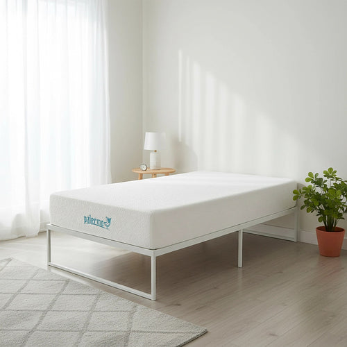 Single 25cm Gel Memory Foam Mattress – Dual-Layer Support with Cooling CertiPUR-US® Foam for Restful Sleep