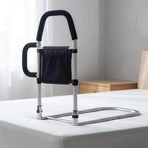 Adjustable Bed Rail for Elderly – Safety Support Bar for Adults & Seniors for Stable Bedside Assistance