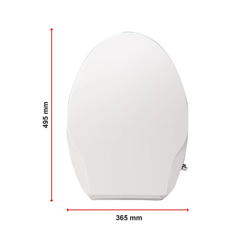 Non Electric Bidet Toilet Seat W/ Cover Bathroom Spray Water Wash