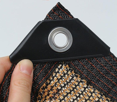 20m x 2m Fence Windscreen Privacy Screen Shade Cover Coffee Fabric Mesh Garden