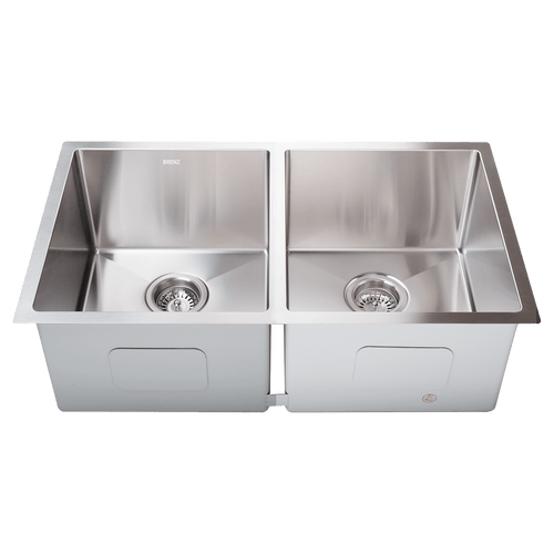 775x450mm Stainless Steel Handmade 1.5mm Sink with Waste in Stainless Steel with brushed finish Finish