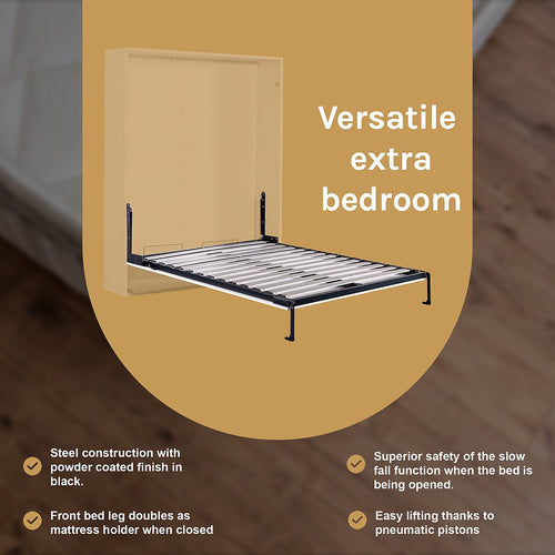 DIY Wall Bed Hardware Kit – Queen Size Mechanism for Custom Cabinet Builds