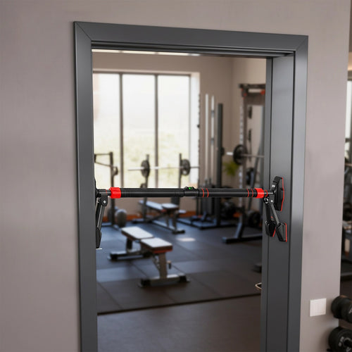 Portable Chin Up Bar Pull Up Doorway – Anti-Slip Home Workout Fitness Bar for Strength Training