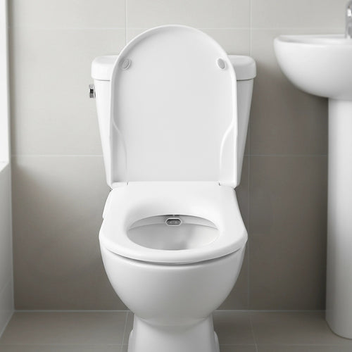 Bidet Toilet Seat with Cover – Non-Electric Bathroom Attachment with Spray Water Wash
