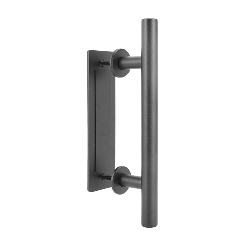 Carbon Steel Door Handle & Flush Pull Wood Door Gate Hardware 12"