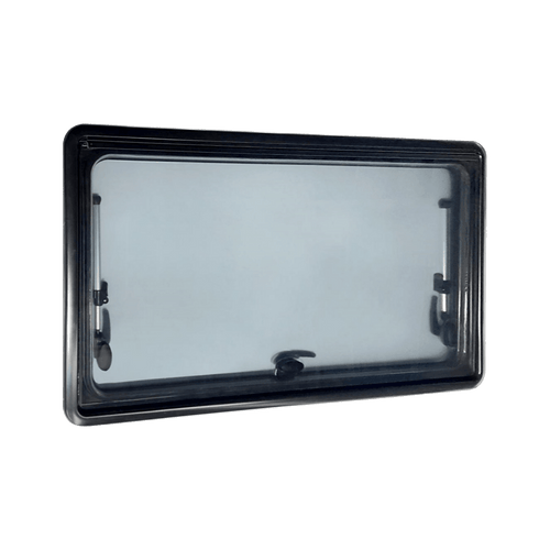 RV Caravan Camper Van Hinged Push Out Window Motorhome Exit Window 900mm x 500mm