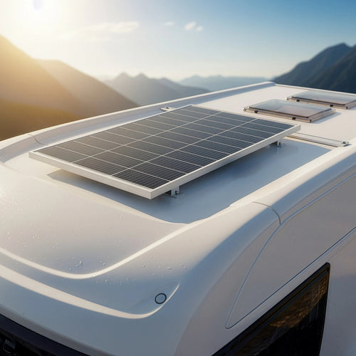 500W 12V Monocrystalline Solar Panel Kit – Battery Charger for Caravan & Camping