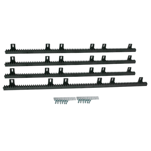 Sliding Gate Hardware Accessories Kit - 4m Gear Rack Track