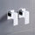 Bathroom Shower Bath Hot and Cold Square Mixer WATERMARK Certified - Chrome