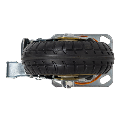 Castor Wheels 4 x 6" 150mm Swivel Silent Caster 2 Brakes 800KG