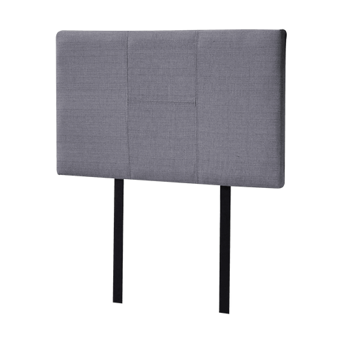 Single Grey Linen Fabric Bed Headboard Bedhead