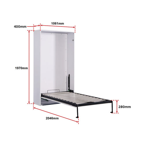 Wall Bed Single Size: Space-Saving Furniture