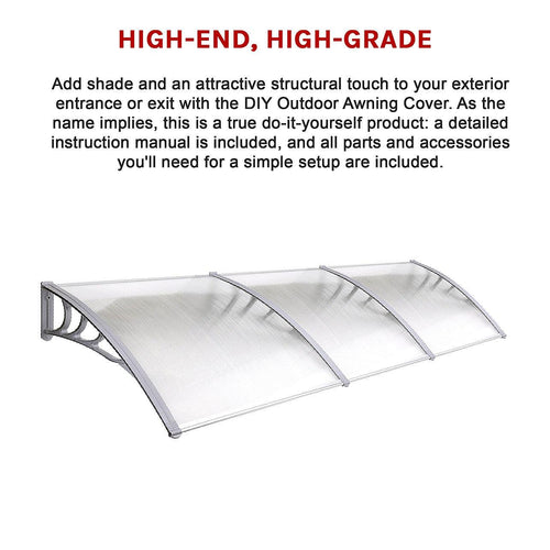 DIY Outdoor Awning Cover - 1 x 3m