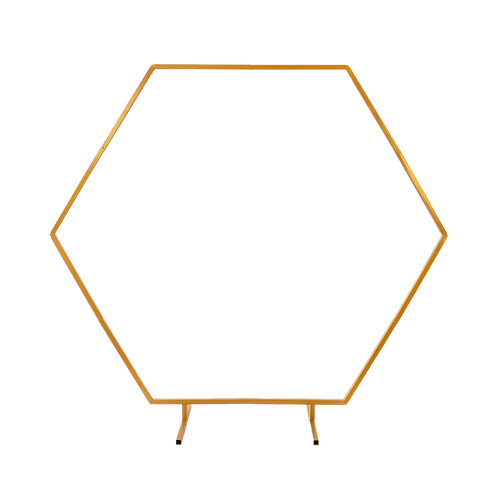 2M Wedding Hex Arch Backdrop Flower Display Stand Frame Background