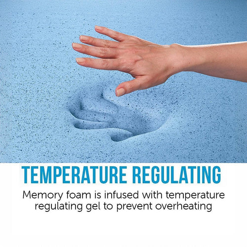 Single 25cm Gel Memory Foam Mattress Dual-Layered - CertiPUR-US