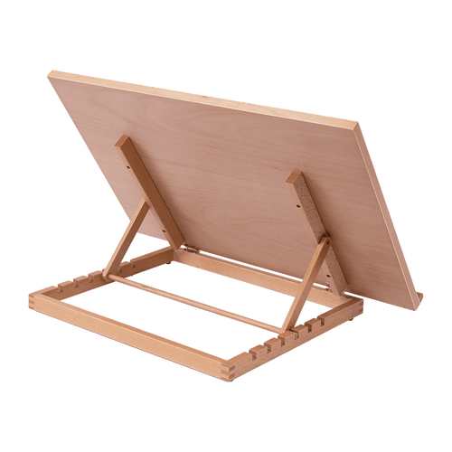 A2 Art & Craft Easel Table Wooden Drawing Board Artist Adjustable WorkStation