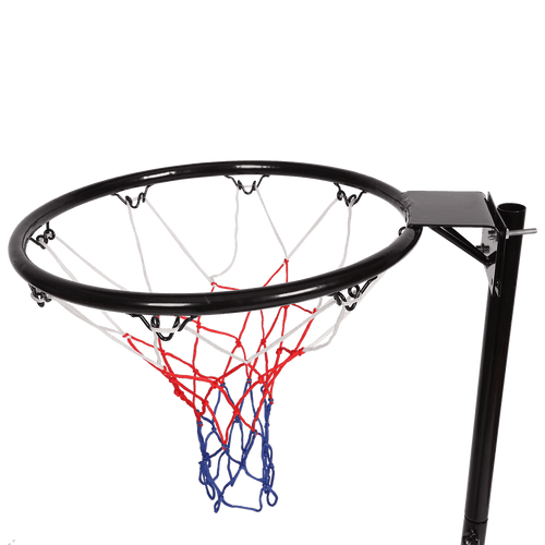 Netball Ring with Stand Portable Pole Height Adjustable