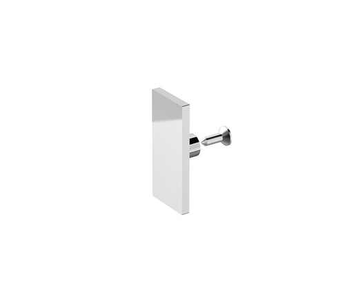 170x100cm Frameless Glass Sliding Corner Shower – With Chrome Rail and Wall channel for Contemporary Bathrooms
