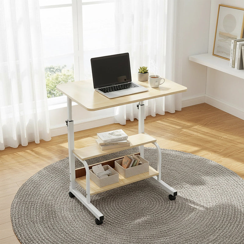 Height Adjustable Overbed Table 60cm | FactoryFast.com.au