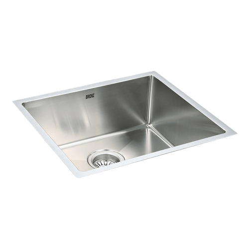 490x440mm Stainless Steel Handmade 1.2mm Sink with Waste in Stainless Steel 304 Finish