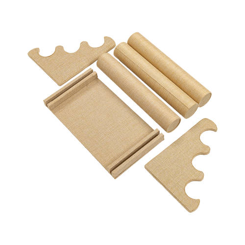 3-Tier Triple Bar Jewellery Display Rack for Watches Bracelets and Accessories