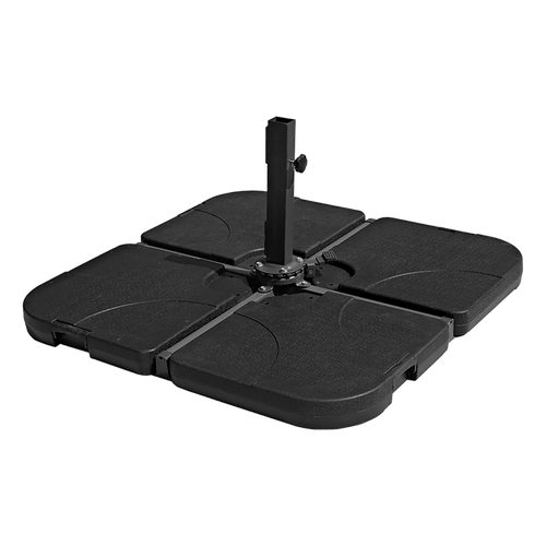  Outdoor Patio 4-Piece Cantilever Offset 3M Umbrella Base Stand Weight Water Sand