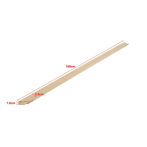 50-Piece Canvas Stretcher Bars – DIY Wooden Frame Kit for Canvas Art, Painting & Prints